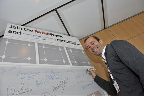 John Browett, Retail Week Live 2013